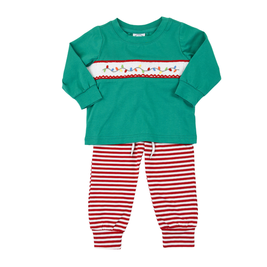 Twinkle Lights Boy Jogger Set