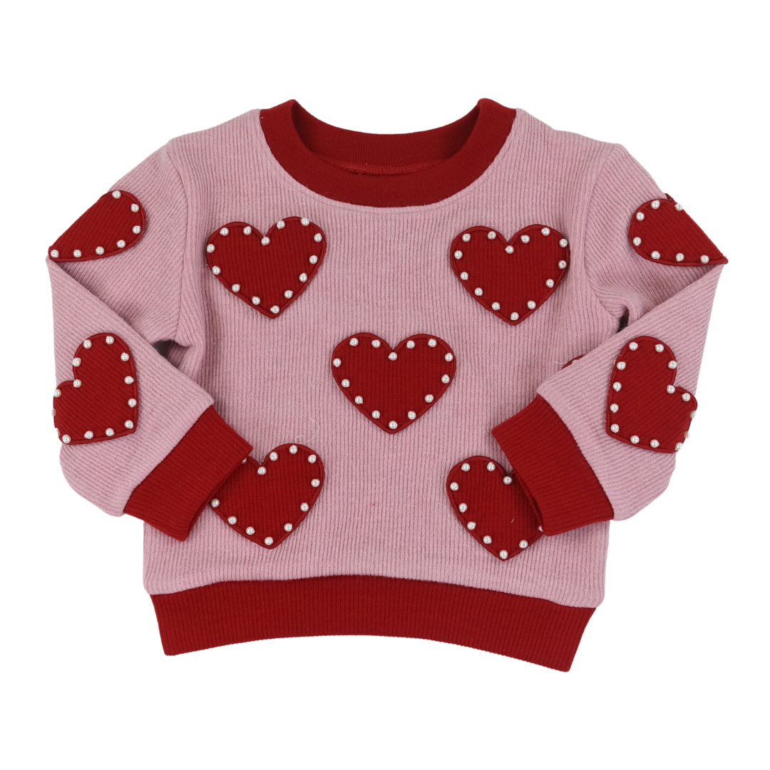 Be Mine Heart Sweater