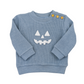 Blue Jack-O-Lantern Sweater