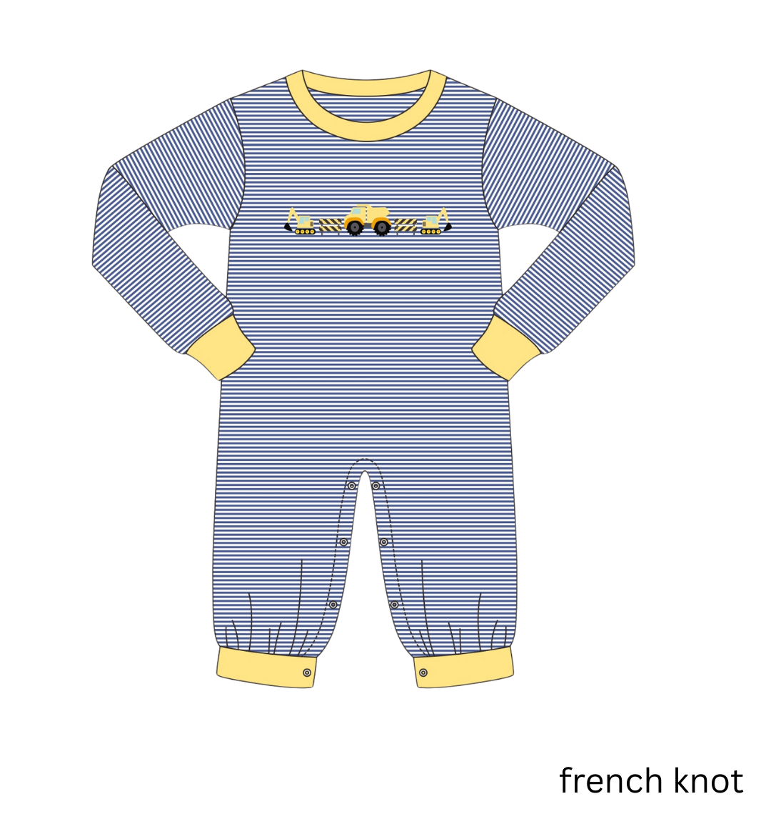 Construction Boys Romper