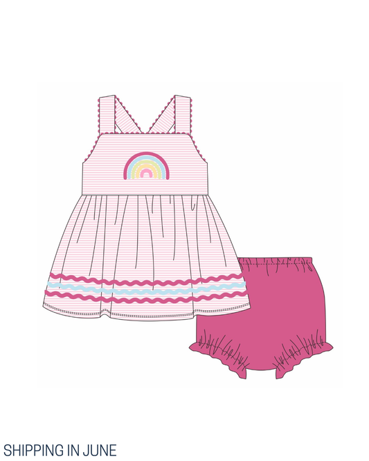 PO111: Rainbow Bloomer Set