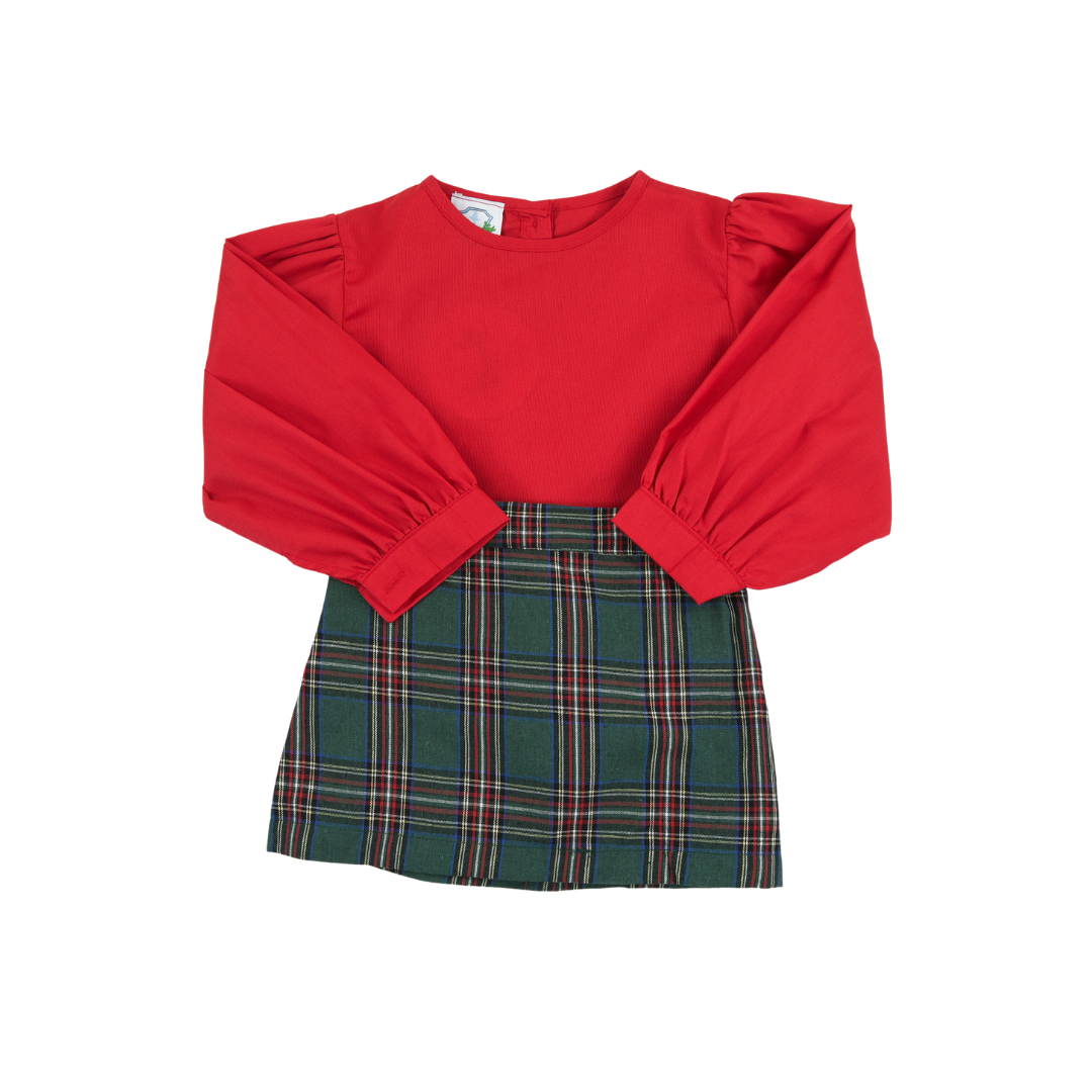 Holly Tartan Skirt Set