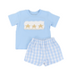 Smocked Starfish Boys Short Set