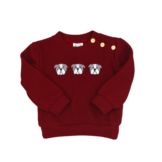 Dog French Knot Sweater