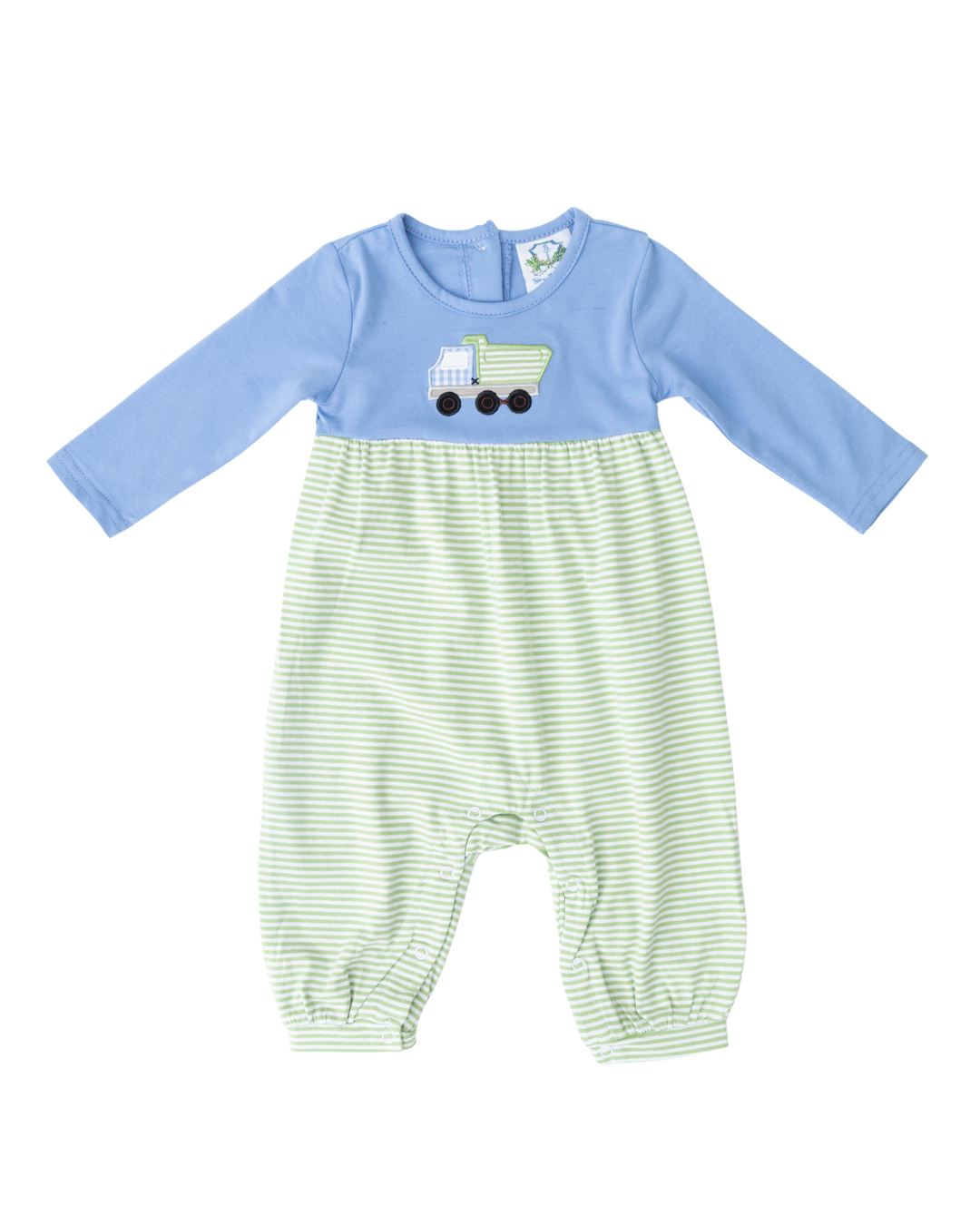 Dump Truck Applique Romper