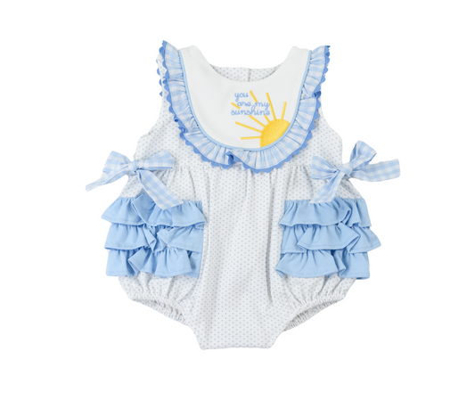 You are my Sunshine Knit Girl Bubble