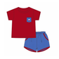 PO111: Summer Sailboats Boy Short Set