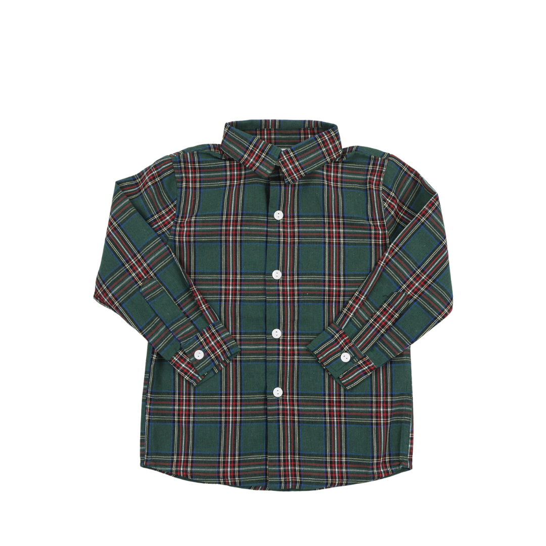 Holly Tartan Button Down Shirt