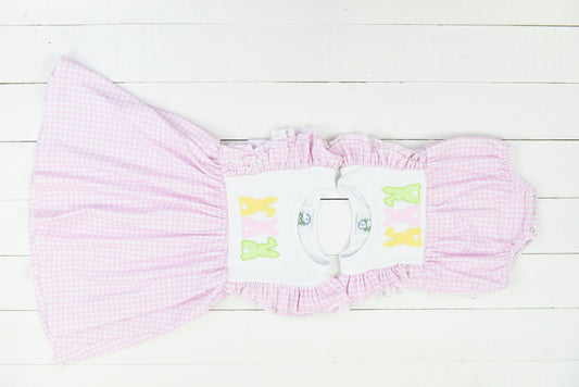 Pink Gingham Bunny Bubble