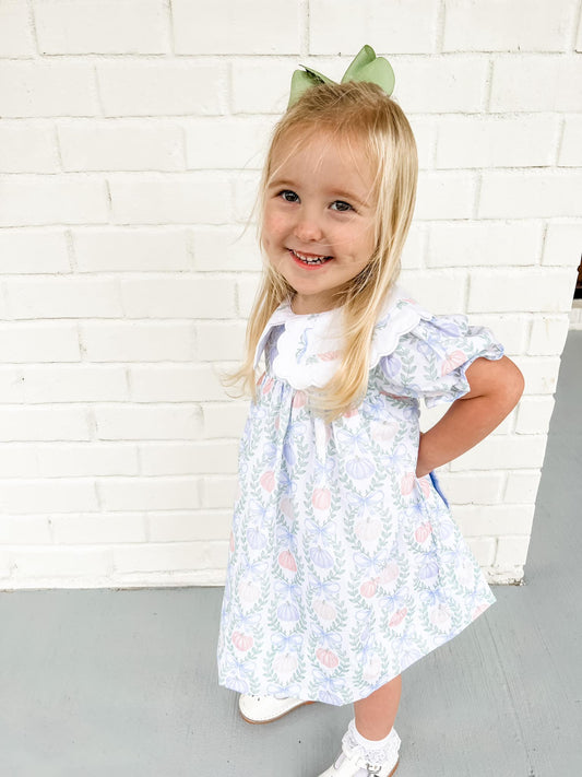 Printed Pumpkin Patch Dress
