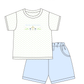 PO109: Worthy is the Lamb Blue Short Set
