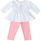 Bow Wreath Girls Legging Set