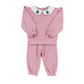 PO79: Tree Collar Pink Sweater Pants Set