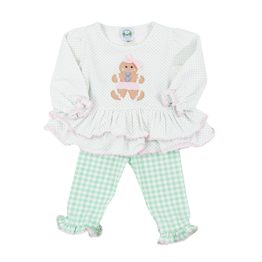 Gingerbread Lane Girl Pant Set