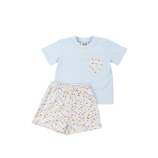 Marine Life Boys Short Set