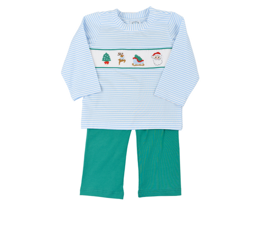 Night Before Christmas Boys Pants Set