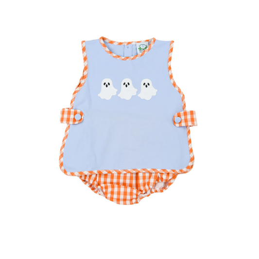 Ghost Gang Boy Apron Diaper Set