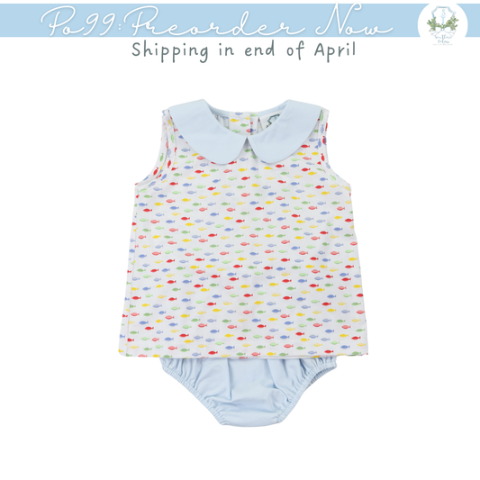 PO99: Marine Life Boy Diaper Set