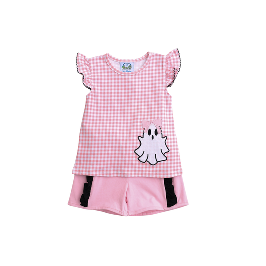 Ghost Gingham Girls Short Set
