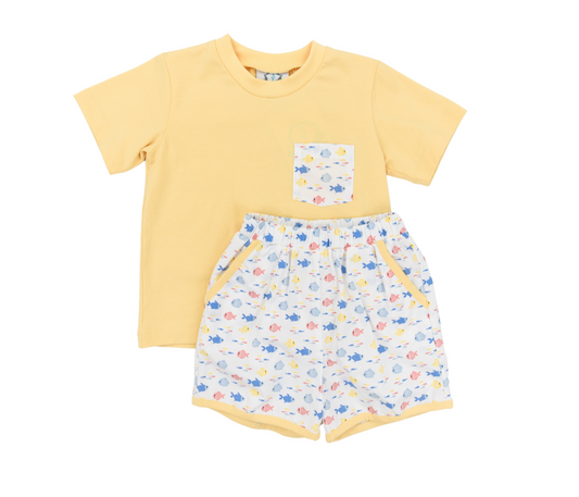 Destin Boy Short Set