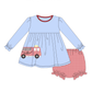 Po108: Little Engine Girls Bloomer Set