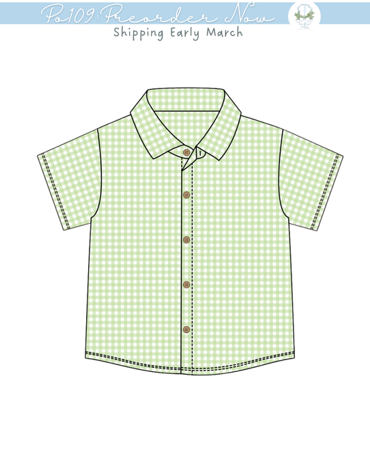 PO109: Spring in Bloom Polo Shirt Only