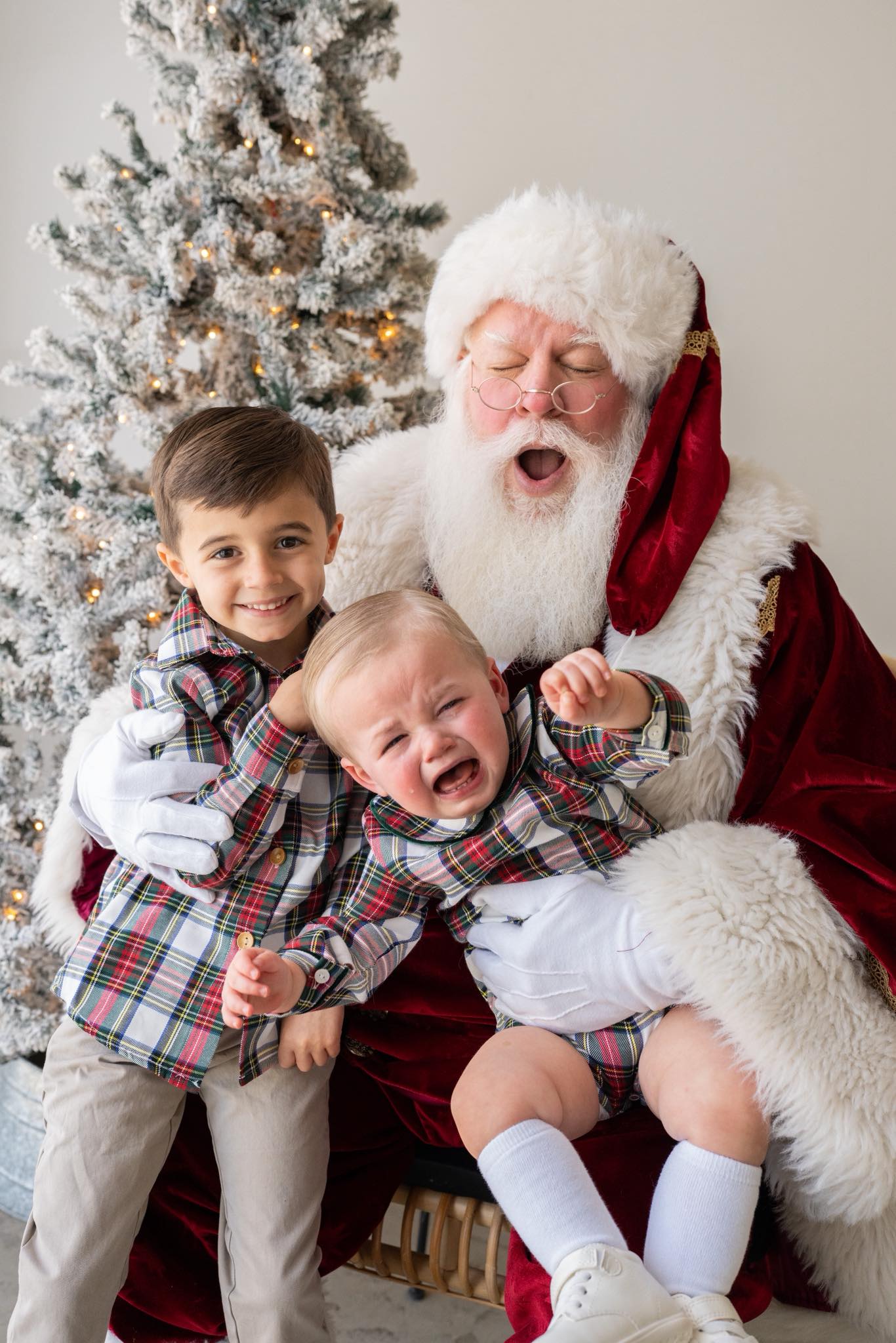 Christmas Eve Plaid Jon Jon