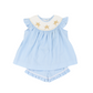 Smocked Starfish Girls Short Set