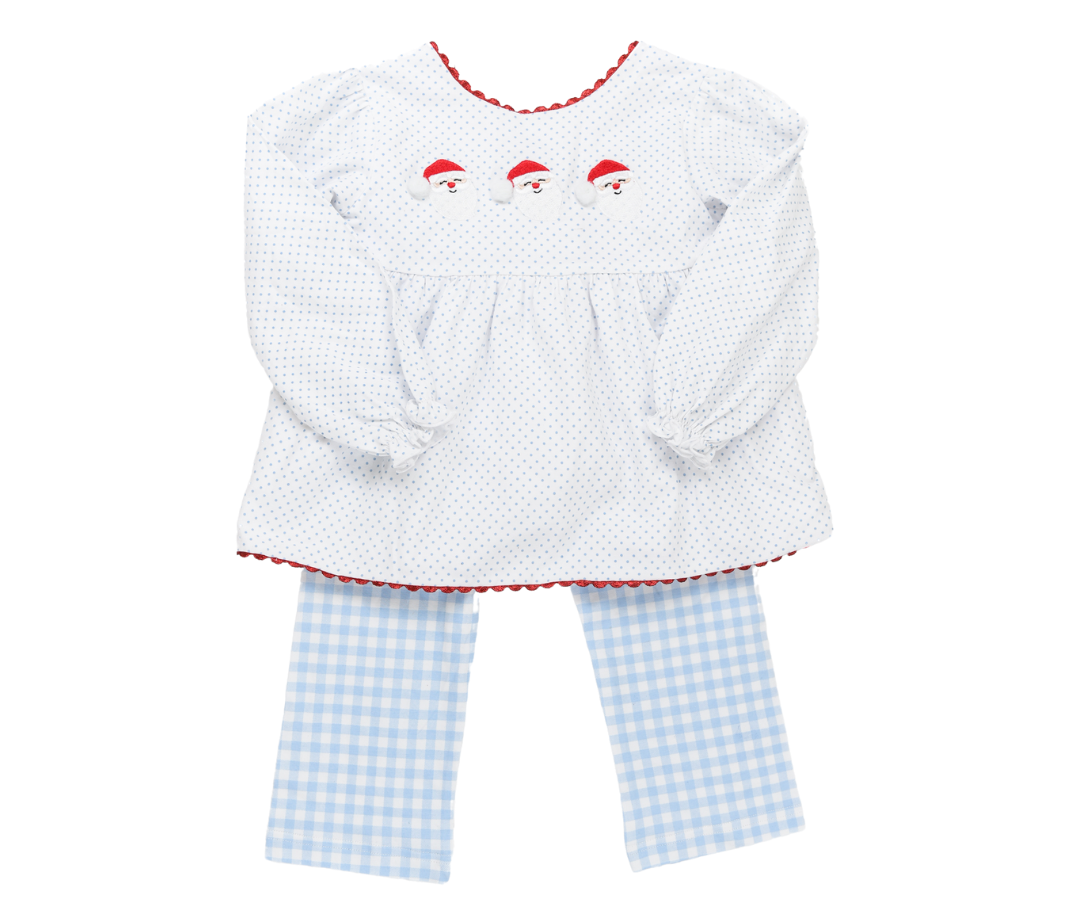 Santa Trio Girls Pants Set