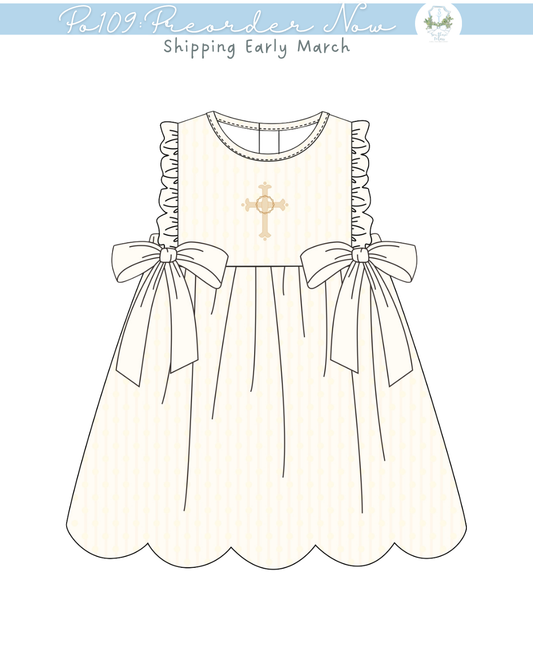 PO109: Linen Cross Dress