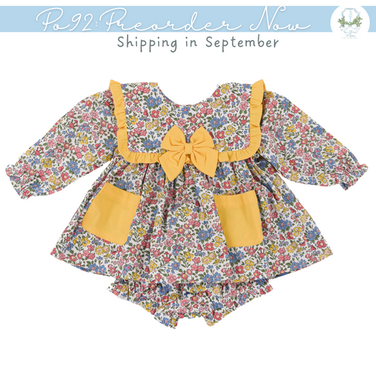 PO92: Fall Floral Bloomer Set