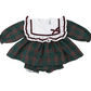 Green Tartan Bloomer Set