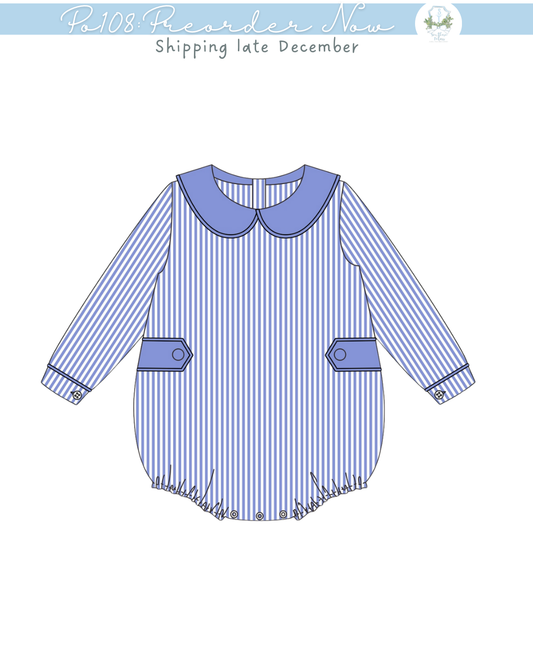 PO108: Bows and Blues Boys Bubble