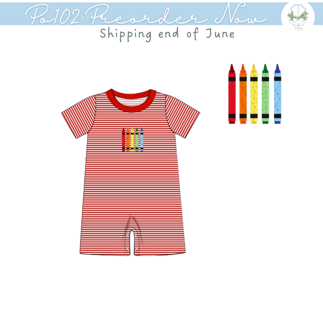 PO102: French Knot Crayons Jon Jon