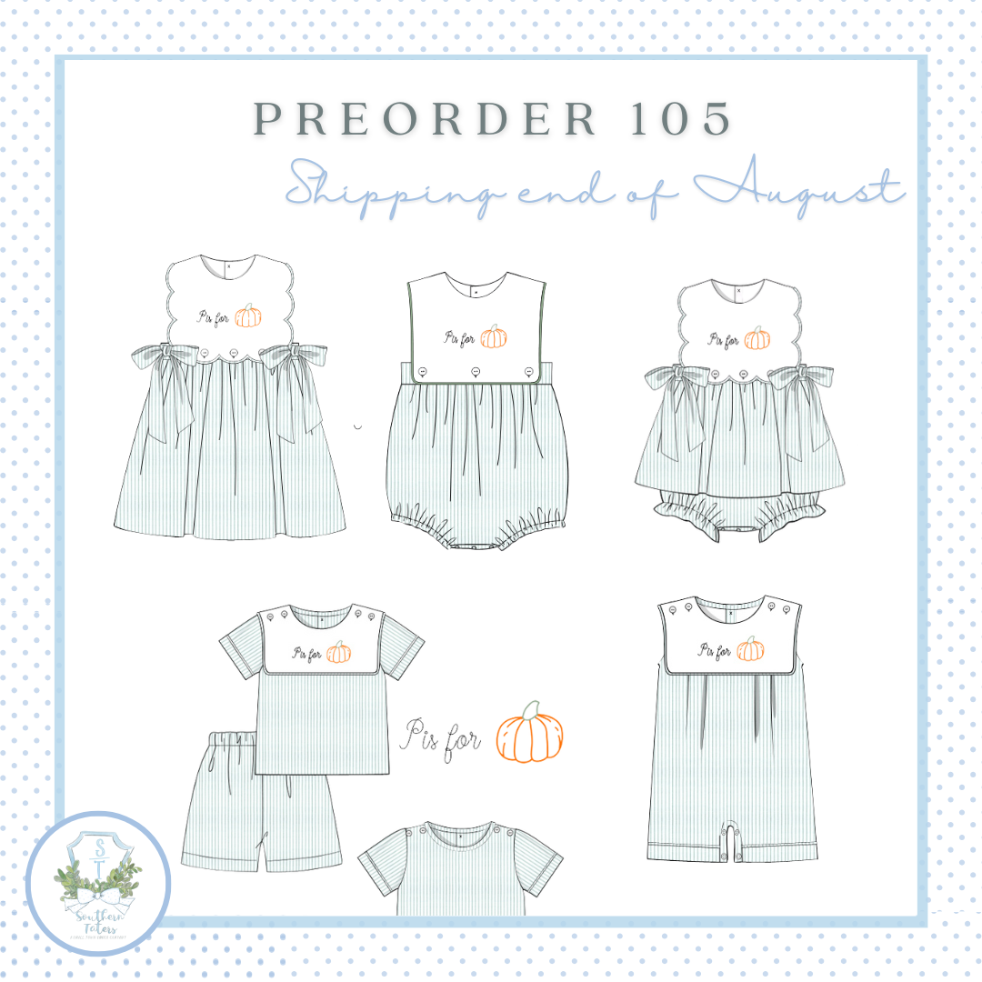 a pattern for a baby's romper and dress