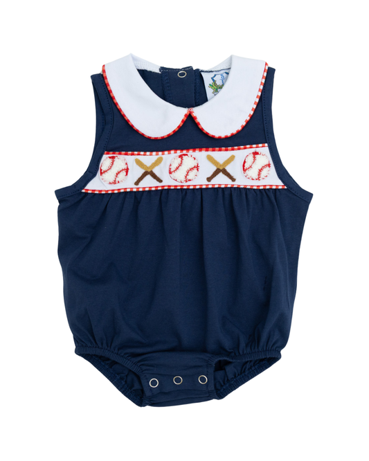 Baseball Stripe Boy Bubble