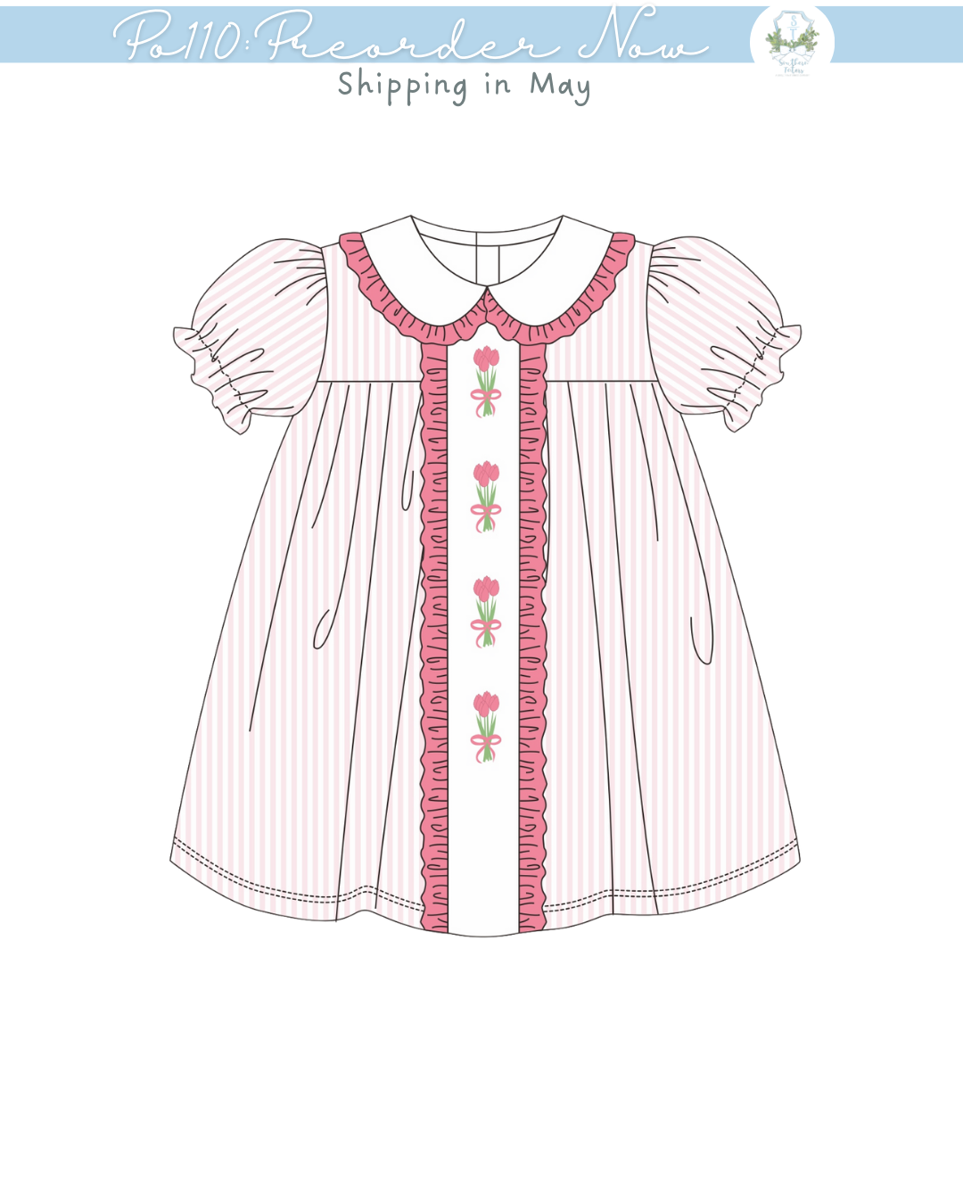 PO110: Tulips Dress