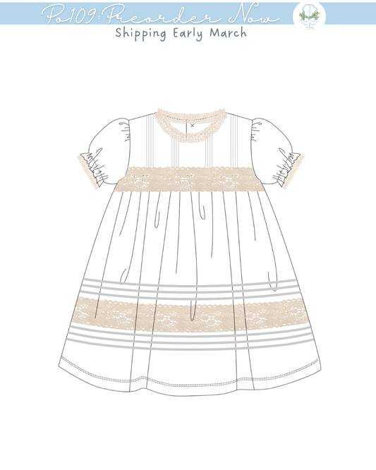 PO109: Heirloom Lace Dress