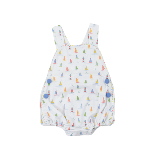 Tiny Sails Boys Sunsuit