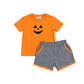 Jack O' Lantern Boys Short Set