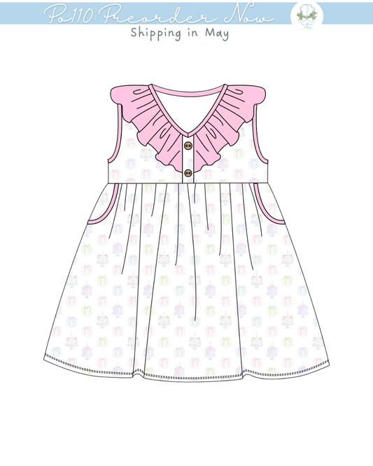 PO110: Birthday Girl Dress