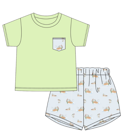 PO112: Country Boy Short Set