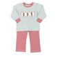 Smocked Nutcracker Boys Pant Set