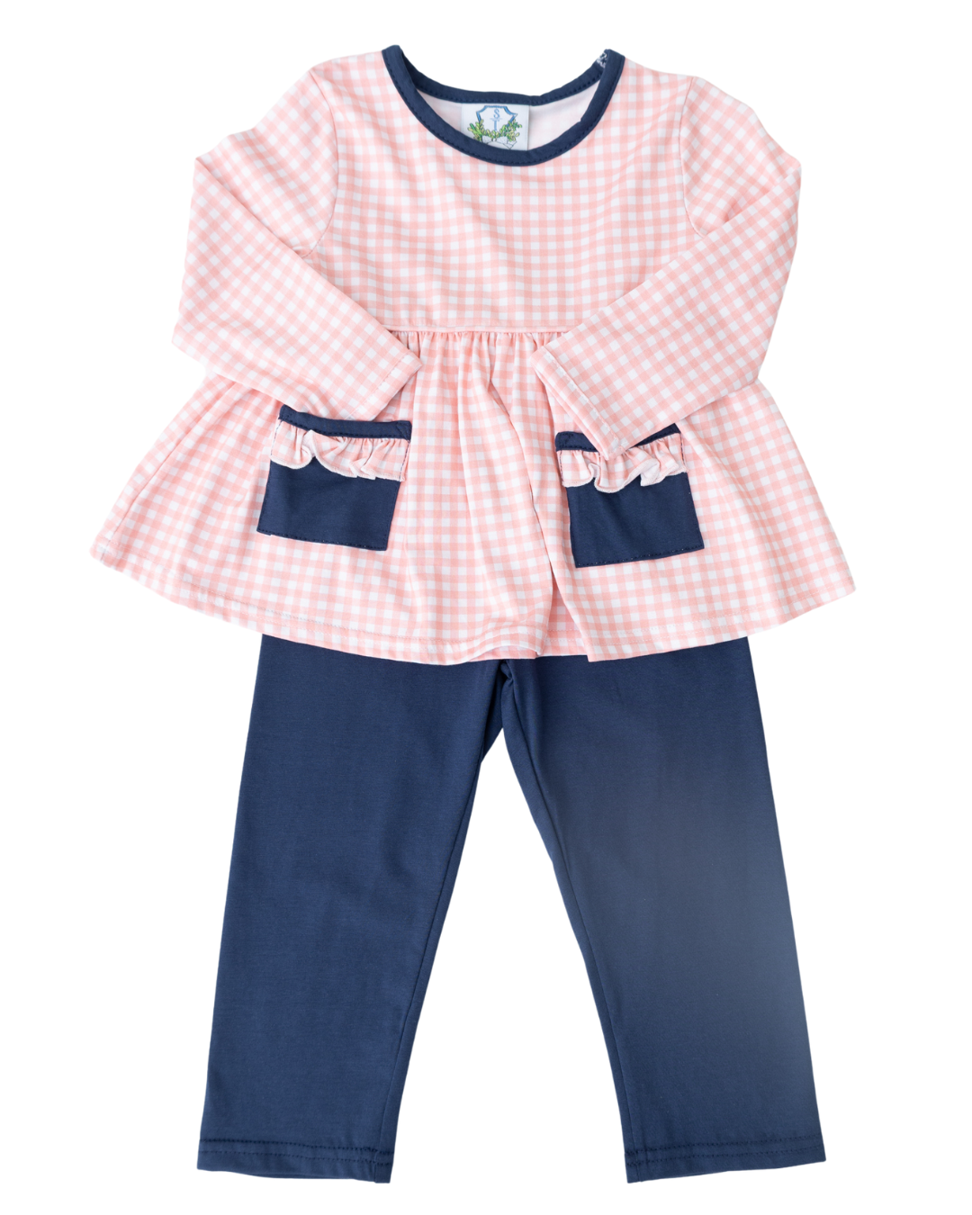 Simple knit Girls Legging Set