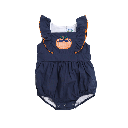 Autumn Applique Girl Bubble
