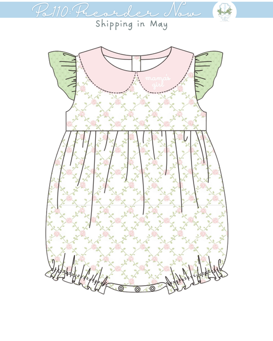 PO110: Mama's Garden Girl Bubble