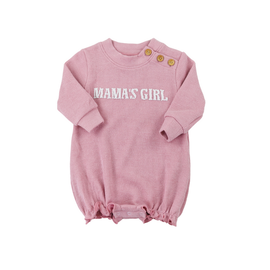 PO94: Pink French Knot Sweater Bubble MAMA'S GIRL