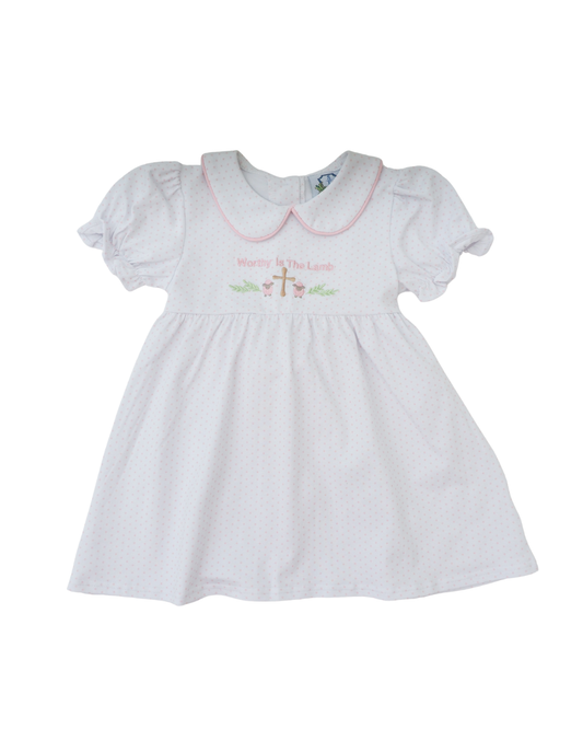 Worthy is the Lamb Pink Dress