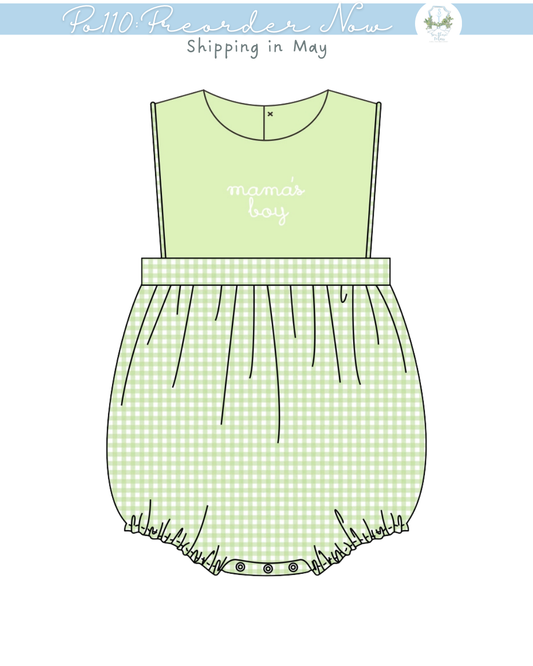 PO110: Mama's Garden Boy Bubble