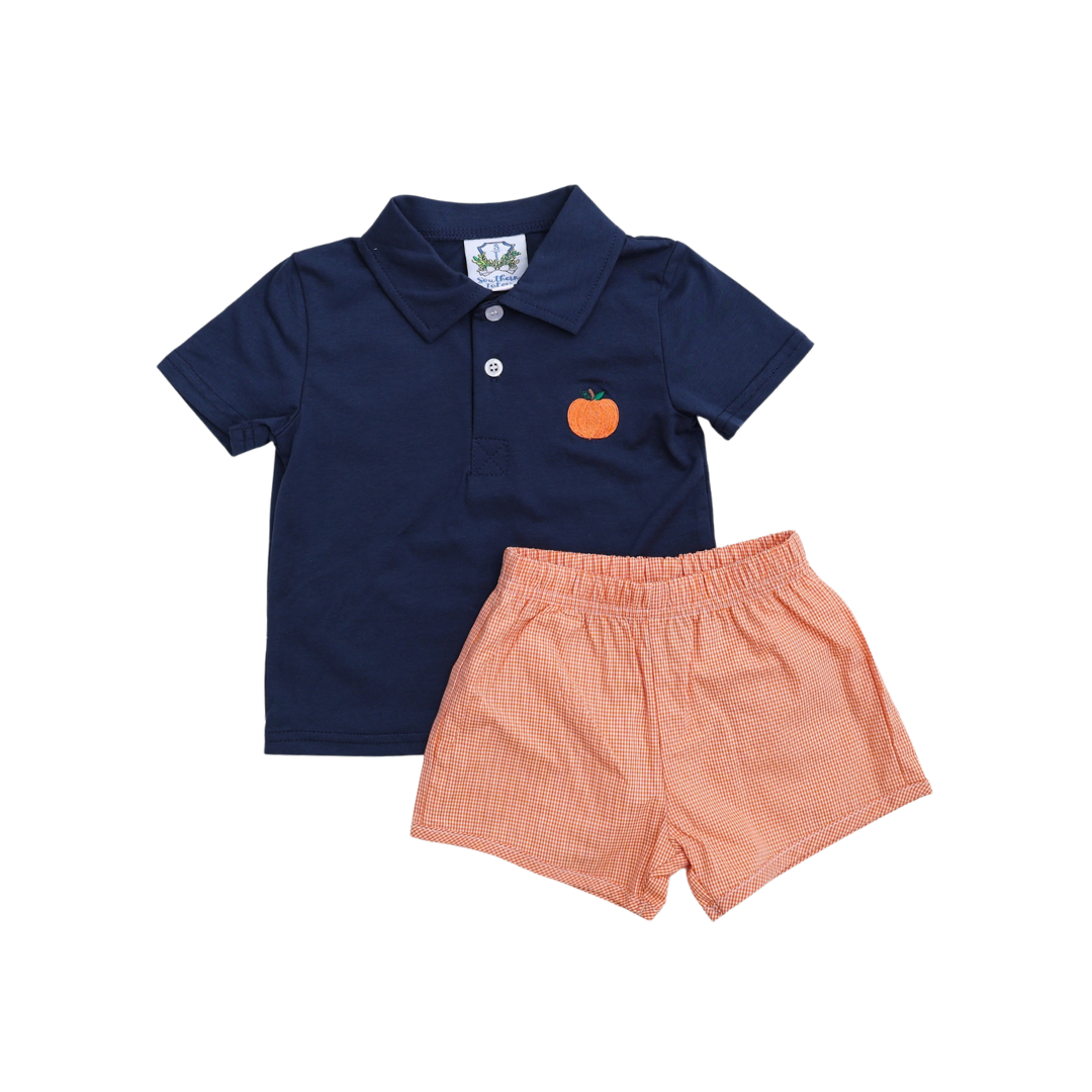 Autumn Polo boys Short Set